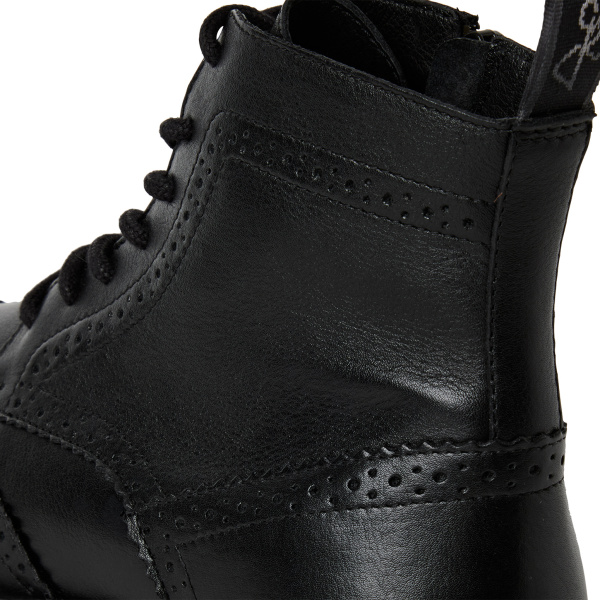 Фото Ботинки  Marco Tozzi  черный  кожа Z-400983 Фото Ботинки  Marco Tozzi  черный  кожа Z-400983