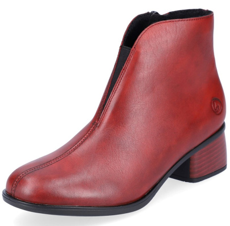 Ботинки  Remonte  бордовый  кожа Z-200132 фото в интернет-магазине | Omadey.ru