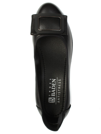 Туфли  Baden  черный  кожа Z-400329 фото в интернет-магазине | Omadey.ru