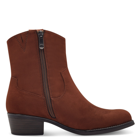 Ботинки  Marco Tozzi  коричневый  текстиль Z-400676 фото в интернет-магазине | Omadey.ru