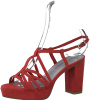 Босоножки  Marco Tozzi  красный  текстиль F-80805 фото в интернет-магазине | Omadey.ru