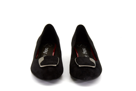 Туфли  Betsy  черный  замша искусств. Z-8250 фото в интернет-магазине | Omadey.ru