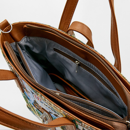 Сумка женская Omadey бежевый гобелен c10866 фото в интернет-магазине | Omadey.ru