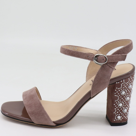 Босоножки  Berloni  розовый  кожа F-71027 фото в интернет-магазине | Omadey.ru