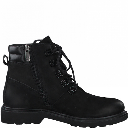 Ботинки  Marco Tozzi  черный  кожа Z-100499 фото в интернет-магазине | Omadey.ru