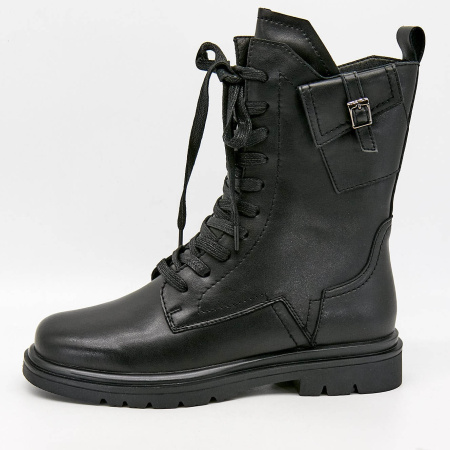 Ботинки  Madella  черный  кожа Z-100436 фото в интернет-магазине | Omadey.ru Ботинки  Madella  черный  кожа Z-100436 фото в интернет-магазине | Omadey.ru