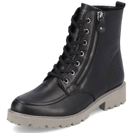 Ботинки  Remonte  черный  кожа/кожа искусств. Z-300058 фото в интернет-магазине | Omadey.ru