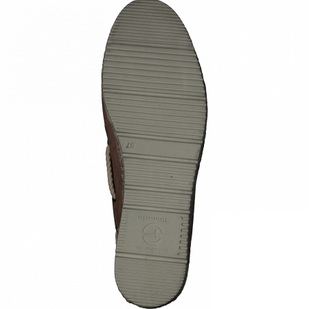 Мокасины  женские Tamaris  коричневый  кожа F-90582 фото в интернет-магазине | Omadey.ru