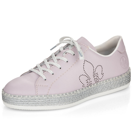 Кеды  Rieker  сиреневый  кожа F-100196 фото в интернет-магазине | Omadey.ru