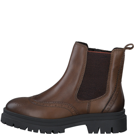 Ботинки  Marco Tozzi  коричневый  кожа Z-400350 фото в интернет-магазине | Omadey.ru