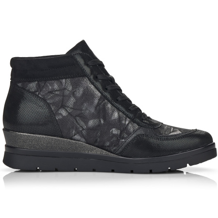 Ботинки  Rieker  черный  кожа/кожа искусств./текстиль Z-100597 фото в интернет-магазине | Omadey.ru