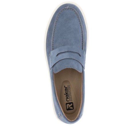 Туфли  Rieker-Evolution  голубой  кожа F-300233 фото в интернет-магазине | Omadey.ru