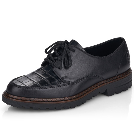 Туфли  Rieker  черный  кожа/кожа искусств. F-100098 фото в интернет-магазине | Omadey.ru Туфли  Rieker  черный  кожа/кожа искусств. F-100098 фото в интернет-магазине | Omadey.ru