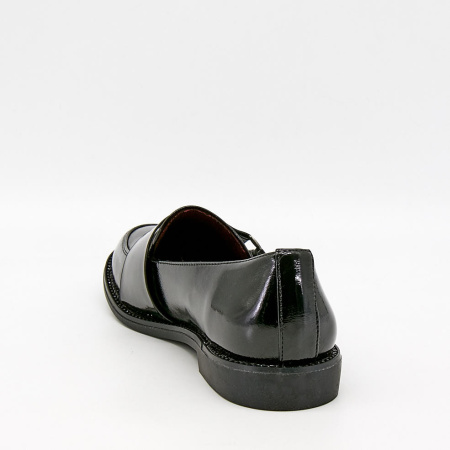 Туфли  Betsy  черный  кожа лаковая искусств. Z-100010 фото в интернет-магазине | Omadey.ru