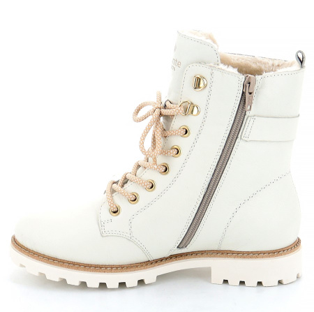 Ботинки  Remonte  белый  кожа Z-400117 фото в интернет-магазине | Omadey.ru