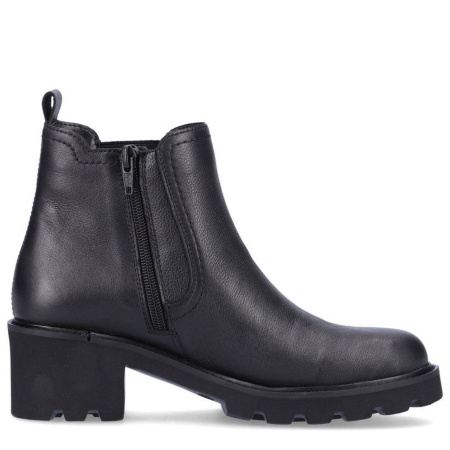 Ботинки  Remonte  черный  кожа Z-300016 фото в интернет-магазине | Omadey.ru