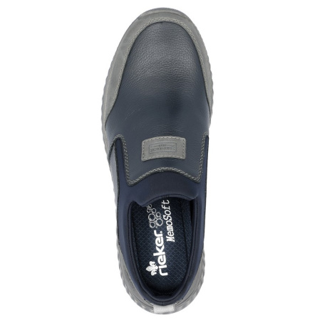 Кроссовки  Rieker  синий  кожа/кожа искусств. F-300227 фото в интернет-магазине | Omadey.ru