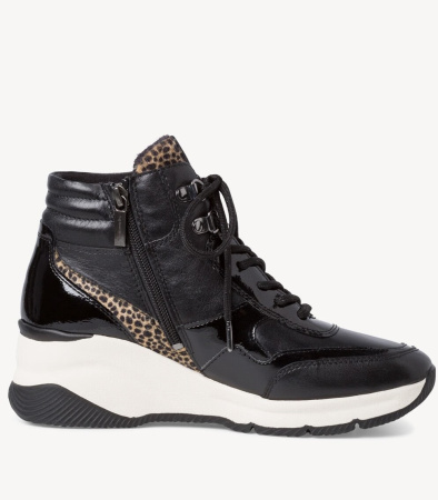 Ботинки  Tamaris  черный  кожа Z-100772 фото в интернет-магазине | Omadey.ru Ботинки  Tamaris  черный  кожа Z-100772 фото в интернет-магазине | Omadey.ru