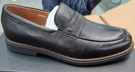 Мокасины  Pavi  черный  кожа Z-100745 фото в интернет-магазине | Omadey.ru