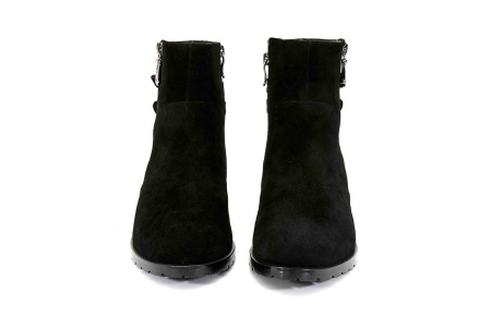 Ботильоны  Balex  черный  велюр натуральный Z-8738 фото в интернет-магазине | Omadey.ru