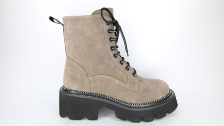 Ботинки  Bonavi  бежевый  кожа Z-100827 фото в интернет-магазине | Omadey.ru