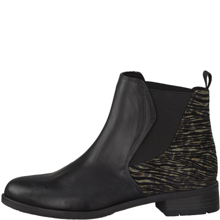Ботинки  Marco Tozzi  черный  иск. материал Z-90100 фото в интернет-магазине | Omadey.ru