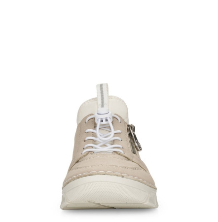 Кроссовки  Rieker  бежевый  кожа искусств./текстиль F-300033 фото в интернет-магазине | Omadey.ru