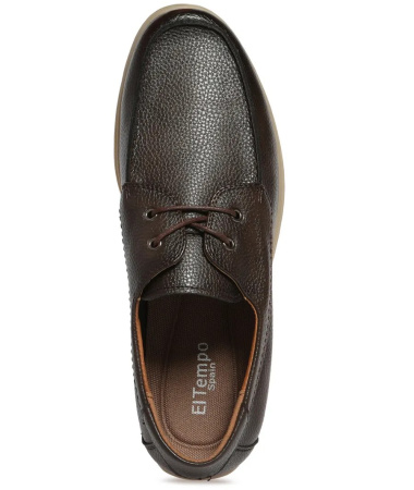 Туфли El Tempo коричневый кожа F-400275 фото в интернет-магазине | Omadey.ru