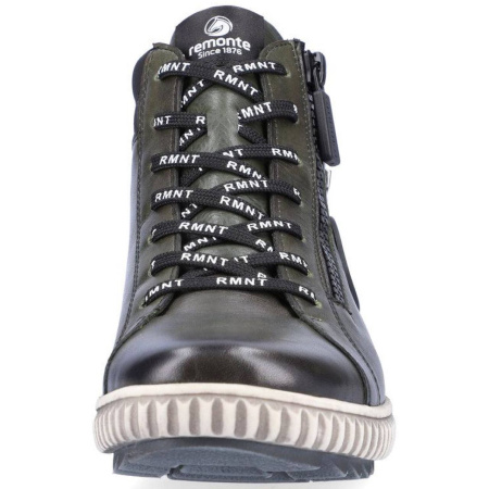 Ботинки  Remonte  зеленый  кожа/кожа искусств. Z-300055 фото в интернет-магазине | Omadey.ru