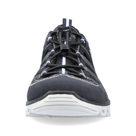 Туфли летние  Rieker  синий  кожа искусств./текстиль F-200031 фото в интернет-магазине | Omadey.ru