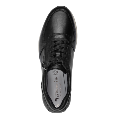 Кроссовки  Tamaris  черный  кожа Z-400396 фото в интернет-магазине | Omadey.ru