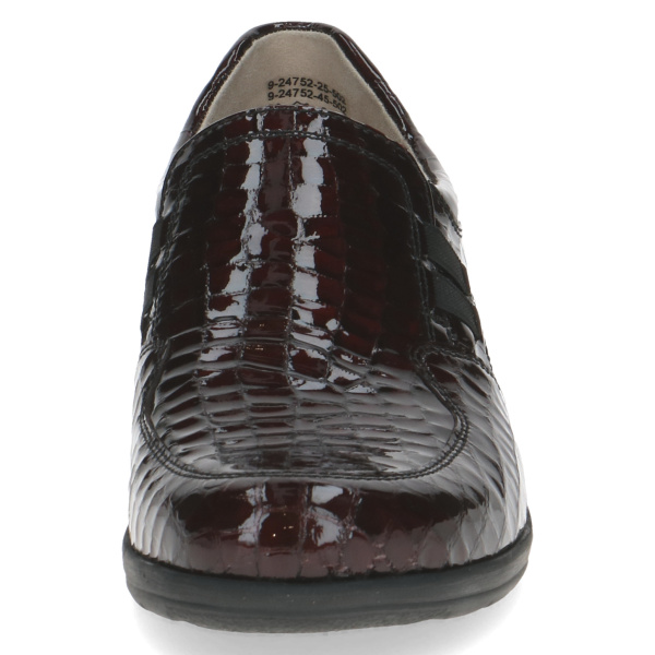 Фото Туфли  Caprice  бордовый  кожа  Z-401022 Фото Туфли  Caprice  бордовый  кожа  Z-401022