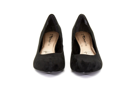 Лодочки  Tamaris  черный  текстиль Z-8295 фото в интернет-магазине | Omadey.ru