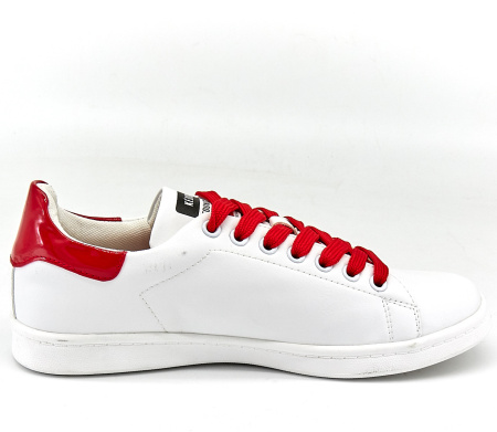 Кеды  Keddo  белый  кожа искусств. F-80583 фото в интернет-магазине | Omadey.ru