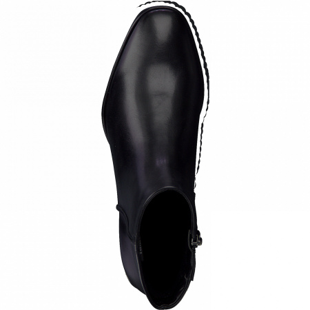 Ботильоны  Tamaris  черный  кожа Z-100284 фото в интернет-магазине | Omadey.ru