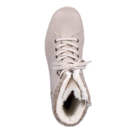 Ботинки  Rieker  бежевый  кожа искусств./текстиль Z-200624 фото в интернет-магазине | Omadey.ru