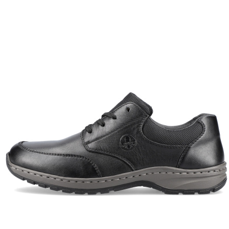 Туфли  Rieker  черный  кожа/кожа искусств./текстиль F-100105 фото в интернет-магазине | Omadey.ru