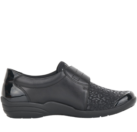 Туфли  Remonte  черный  кожа/кожа искусств./текстиль Z-90132 фото в интернет-магазине | Omadey.ru