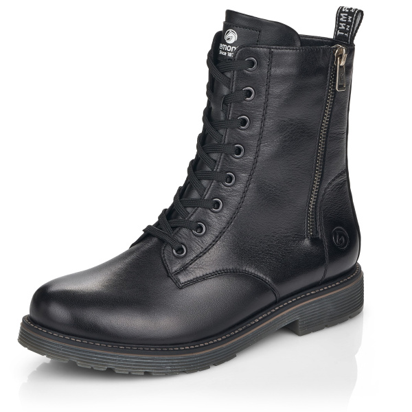 Фото Ботинки  Rieker  черный  кожа/кожа искусств. Z-100595