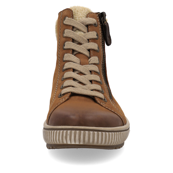 Фото Ботинки  Remonte  коричневый  кожа/текстиль Z-401062