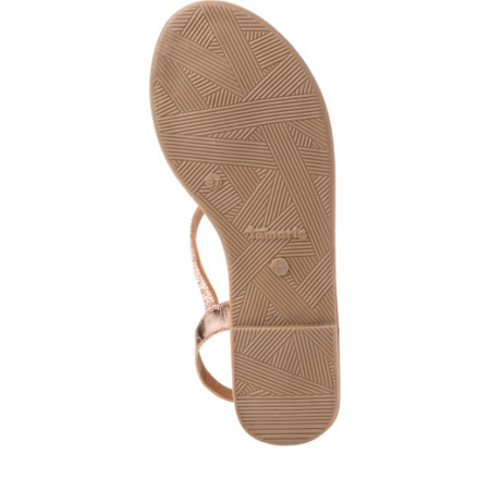 Сандалии  Tamaris  бежевый  кожа F-100412 фото в интернет-магазине | Omadey.ru