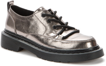 Туфли  Betsy  серебряный  кожа искусств. Z-100039 фото в интернет-магазине | Omadey.ru