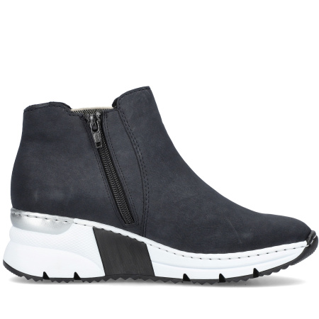 Ботинки  Rieker  синий  кожа искусств. Z-200071 фото в интернет-магазине | Omadey.ru