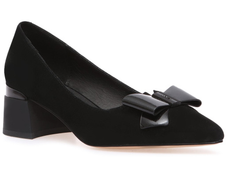 Туфли  El Tempo  черный  велюр натуральный Z-400266 фото в интернет-магазине | Omadey.ru