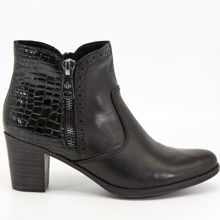 Ботильоны  Rieker  черный  кожа/кожа искусств. Z-7570 фото в интернет-магазине | Omadey.ru