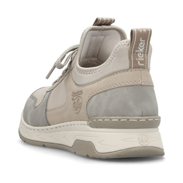 Фото Кроссовки  Rieker  бежевый  кожа искусств./текстиль F-400021 Фото Кроссовки  Rieker  бежевый  кожа искусств./текстиль F-400021