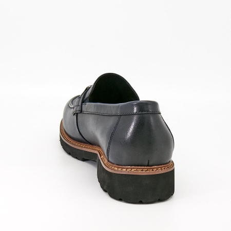 Туфли  Romitan  синий  кожа Z-90454 фото в интернет-магазине | Omadey.ru