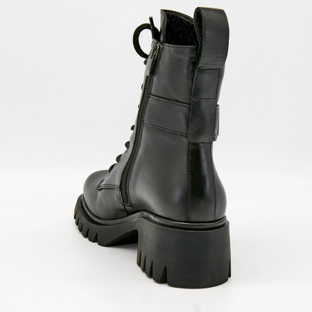 Ботинки  Dakkem  черный  кожа Z-100716 фото в интернет-магазине | Omadey.ru