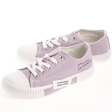 F-100251, (527718/01-01), Полуботинки детс. дев. Keddo,сиреневый,текстиль фото в интернет-магазине | Omadey.ru
