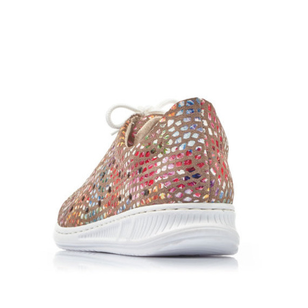 Туфли  Rieker  мультицвет  кожа F-81035 фото в интернет-магазине | Omadey.ru